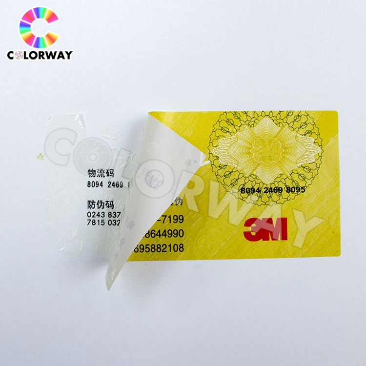 Laser Refletive BOPP Holographic Lamination Film Adhesive Hologram Sticker