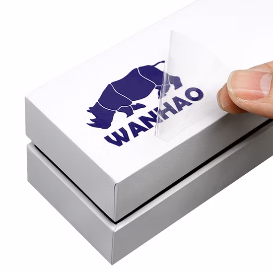 Logo dekorative Aufkleber Anime UV Laptop Glastür Druck selbstklebende individuelle Vinyl-Etikettenaufkleber